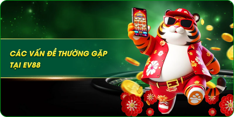 Các vấn đề thường gặp tại ev88